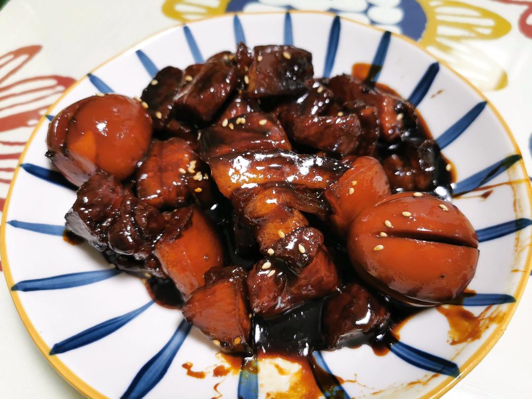 上海红烧肉：红烧肉加鸡蛋，上海人的吃法赞！