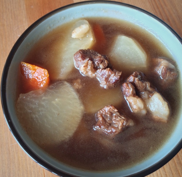 萝卜炖牛腩