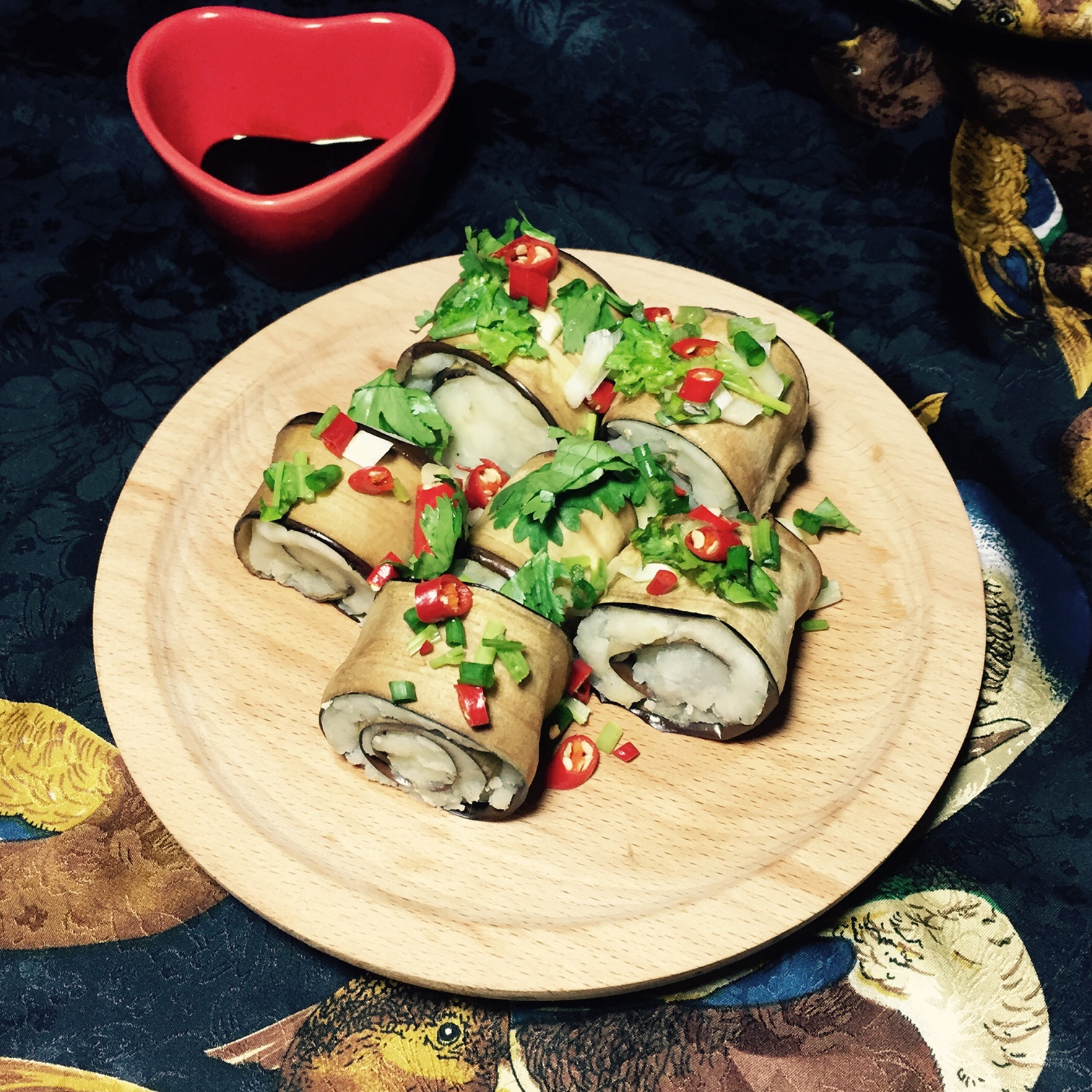 烤土豆泥茄子卷（Mashed Potato and Aubergines Roll)