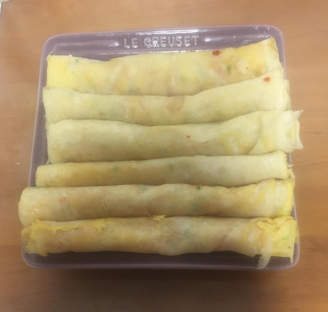 家常葱花鸡蛋饼 快手早餐 上班族必备 营养又健康 附细节视频详解