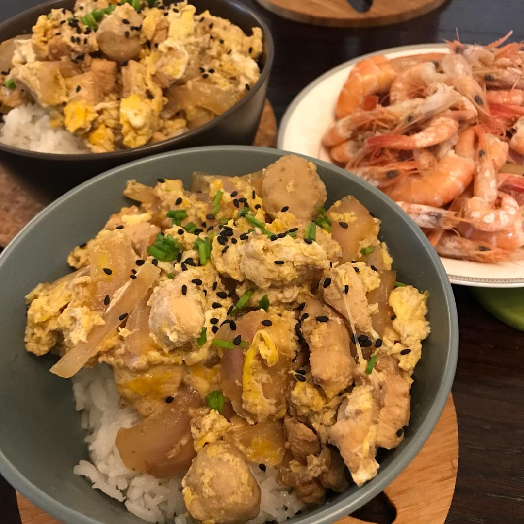 親子丼～低卡增肌的快手亲子盖饭