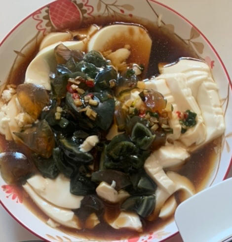 【最佳CP～】凉拌皮蛋豆腐✨