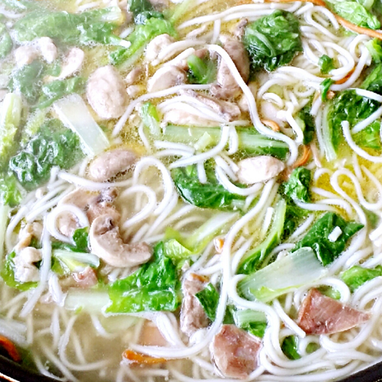 鸡汤烂糊面