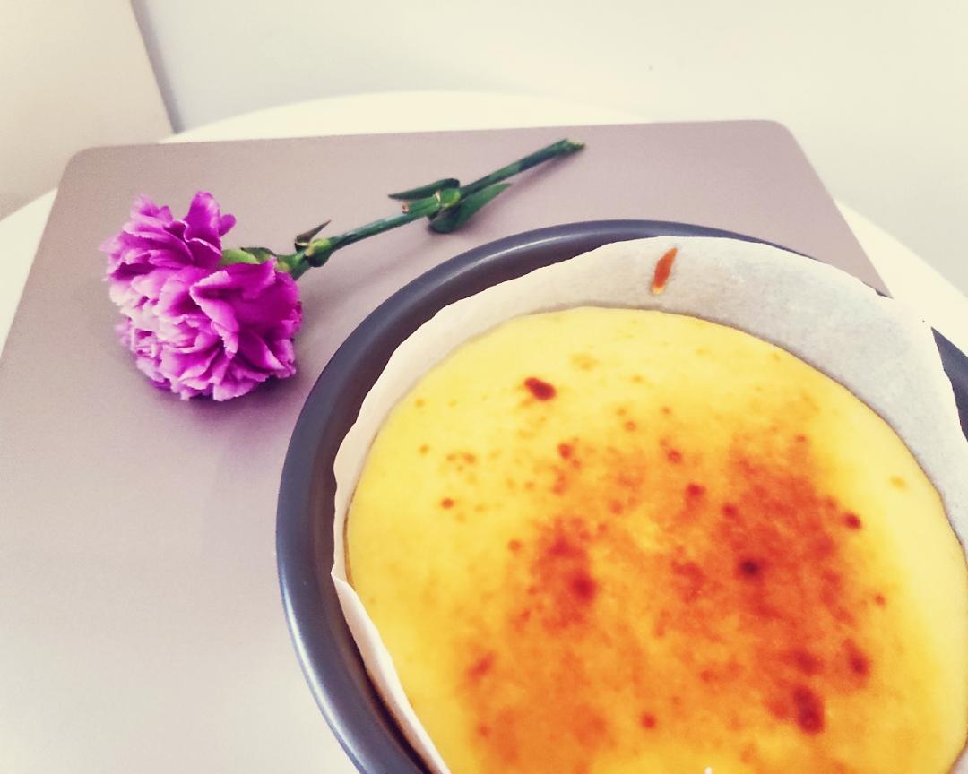 新手一次成功 重芝士 酸奶蛋糕 10分钟 光波微波炉版本 6寸烤盘版