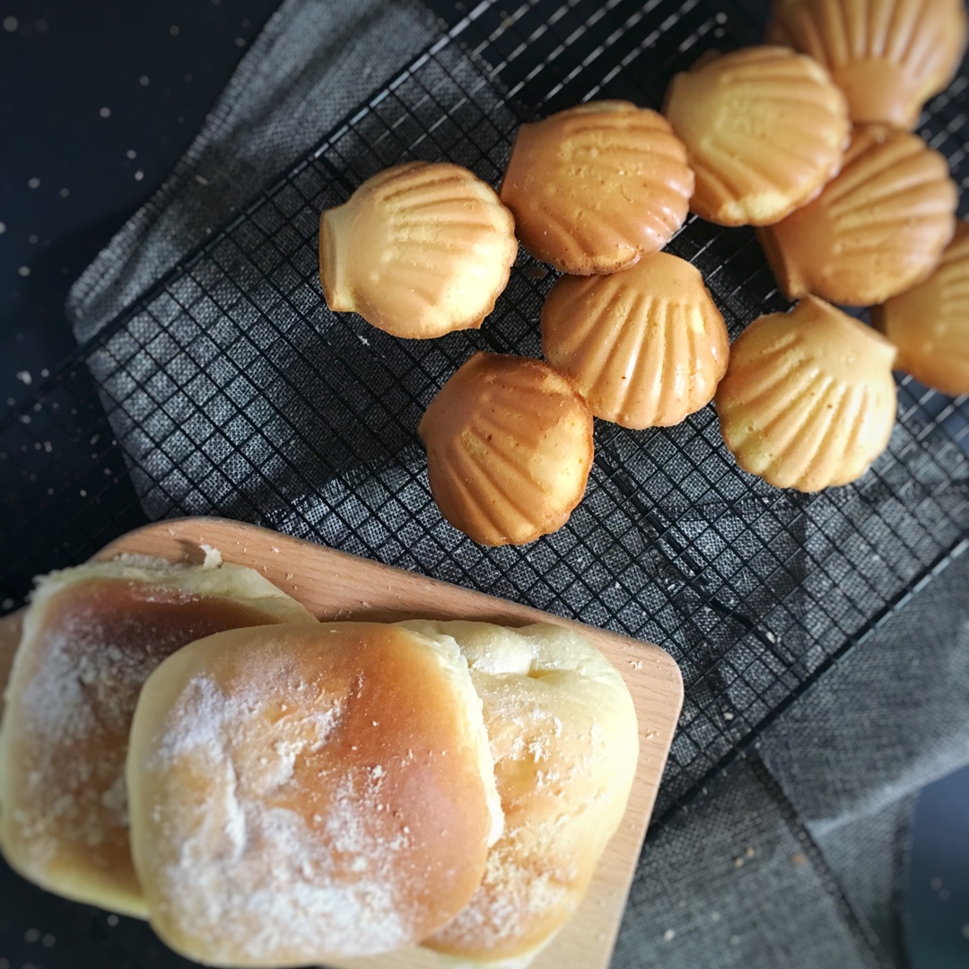 【夏日无负担系列】 蜂蜜柚子茶轻玛德琳