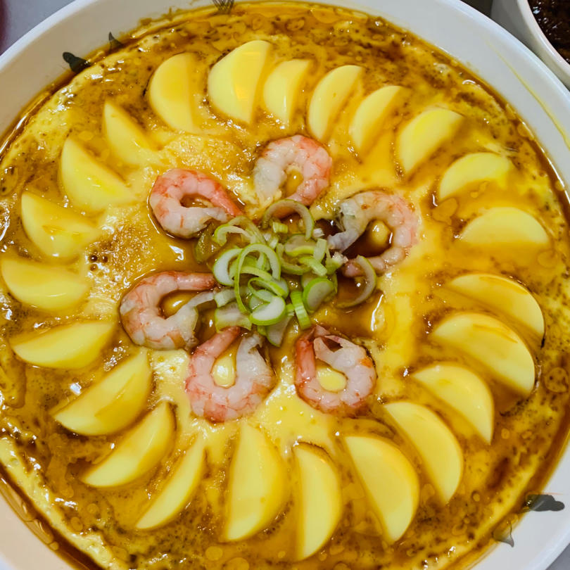 ‼️蒸蒸日上‼️虾仁豆腐蒸蛋【摩飞极速蒸炖锅】