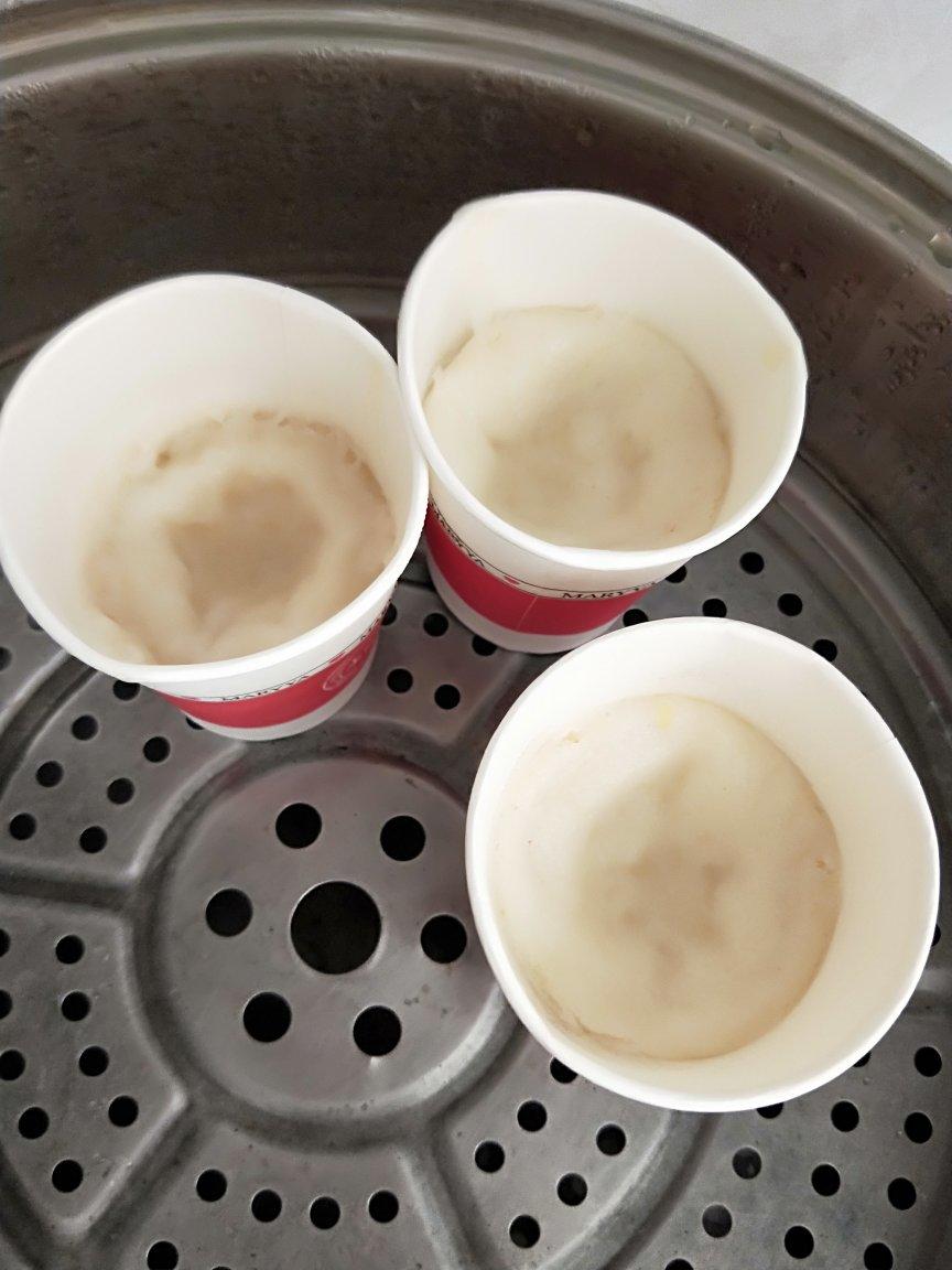 低糖无油的米发糕（不加泡打粉噢~）