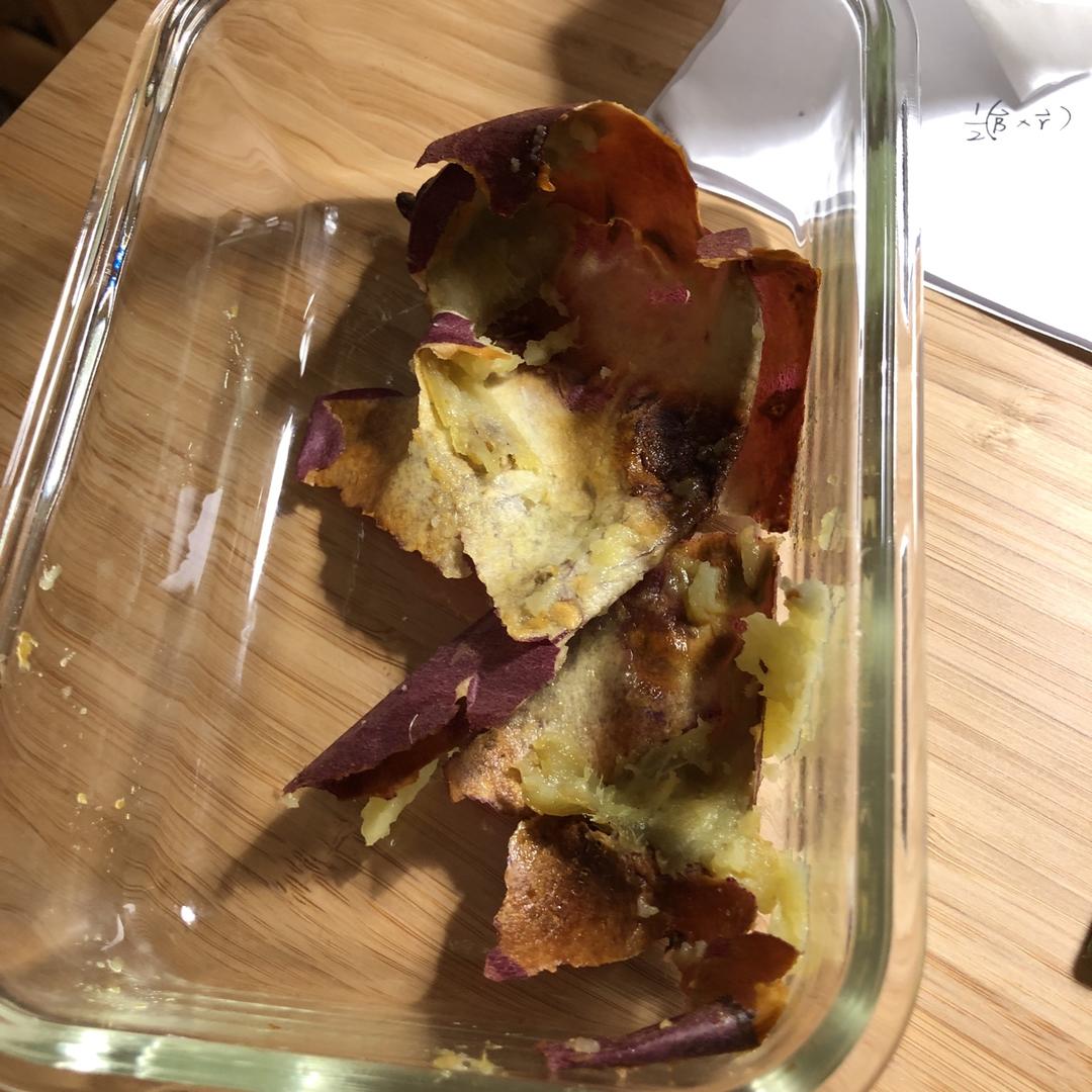 【烤箱版烤红薯】