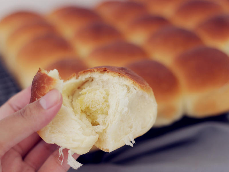 纯奶手撕吐司的做法 步骤1