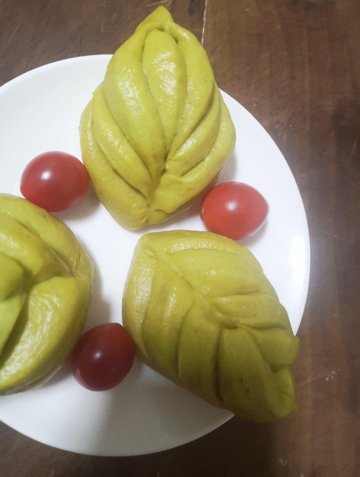 小桥流水112做的叶子馒头sure石崎秀儿破壁机食谱