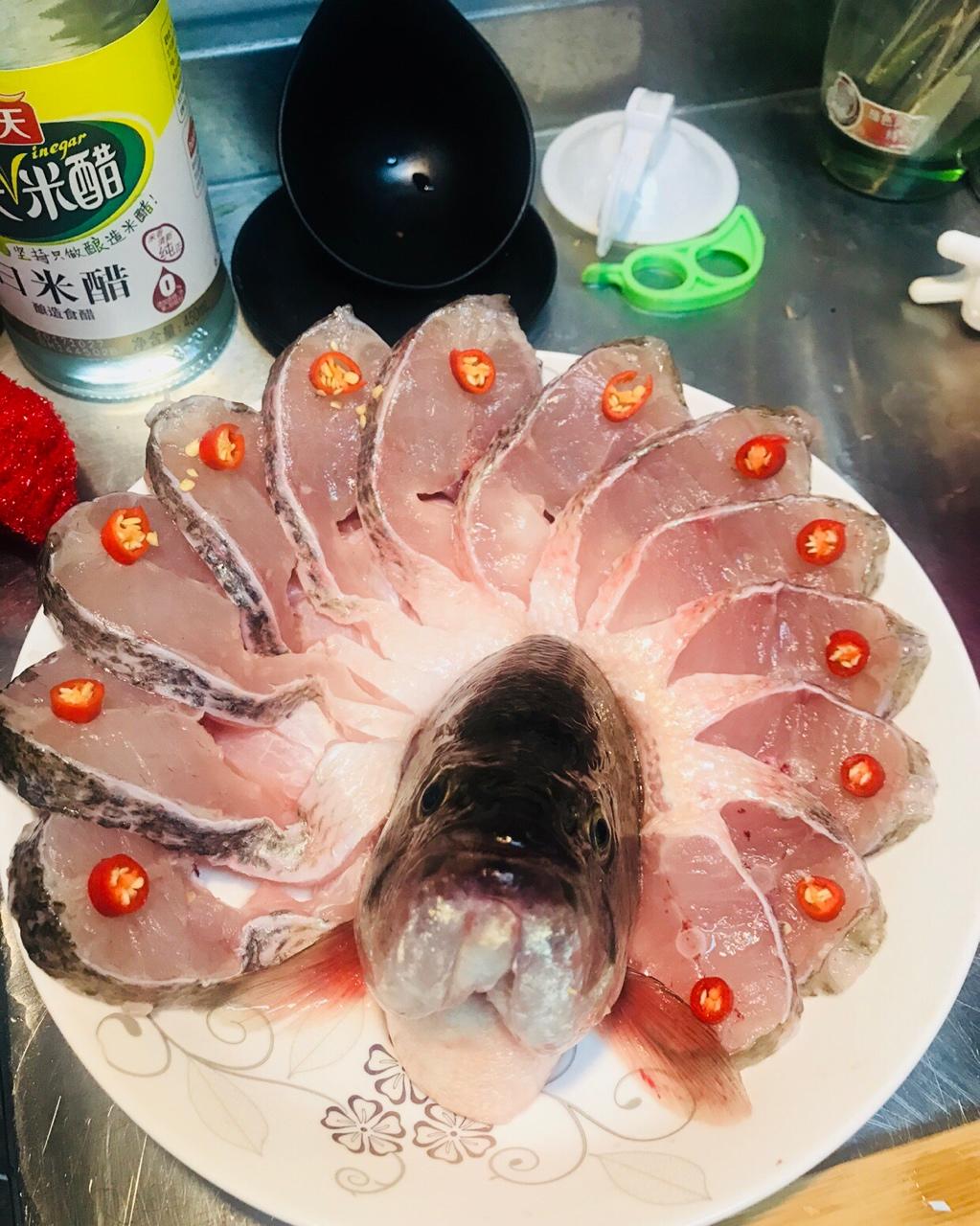剁椒开屏鱼