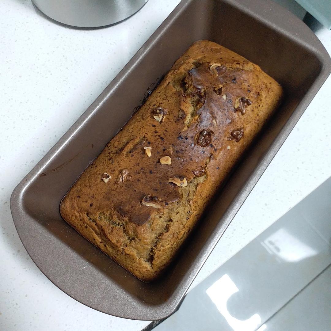 墨西哥朋友家祖传的超好吃的香蕉蛋糕【Banana Bread】