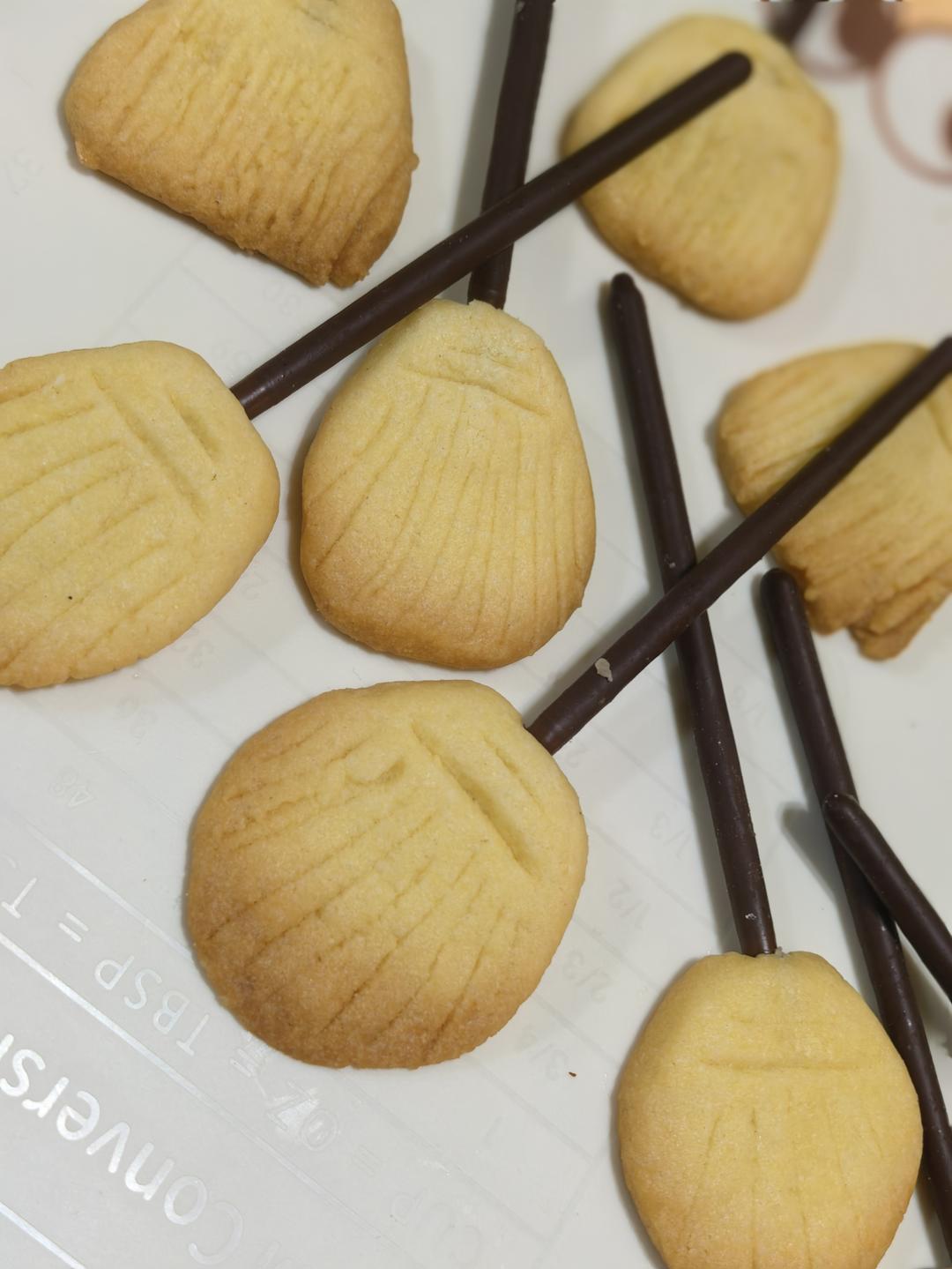 扫帚、女巫手指  饼干