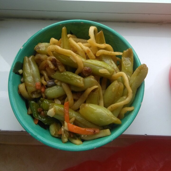 芸豆焖面（附万能的腌肉不老的办法）