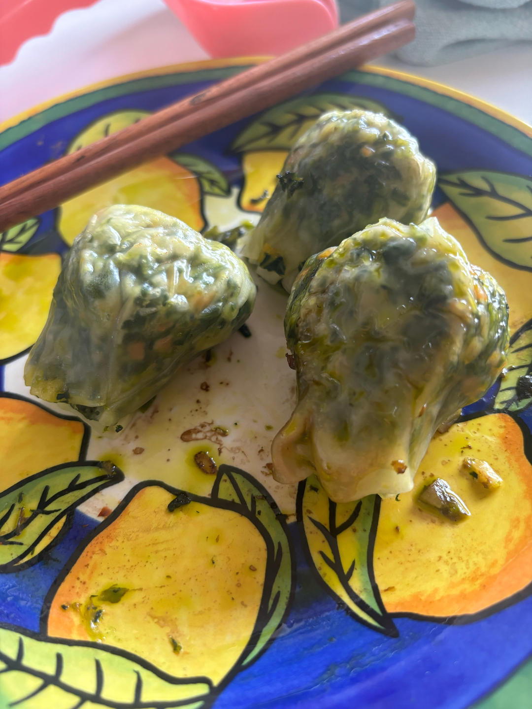 荠菜烧麦