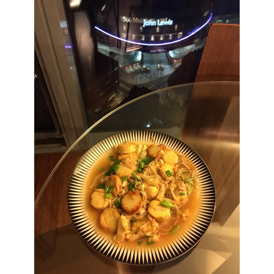超级下饭菜--金针菇日本豆腐
