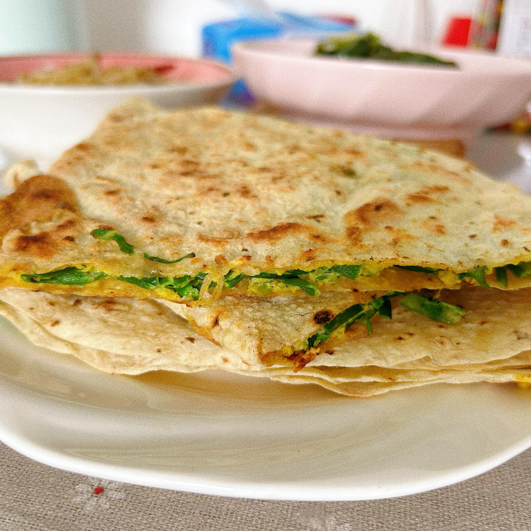 方便好吃到尖叫的大韭菜饼（比其他韭菜盒子都好吃）