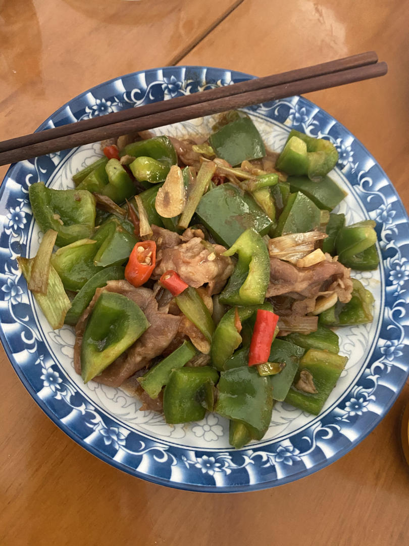 青椒炒牛肉