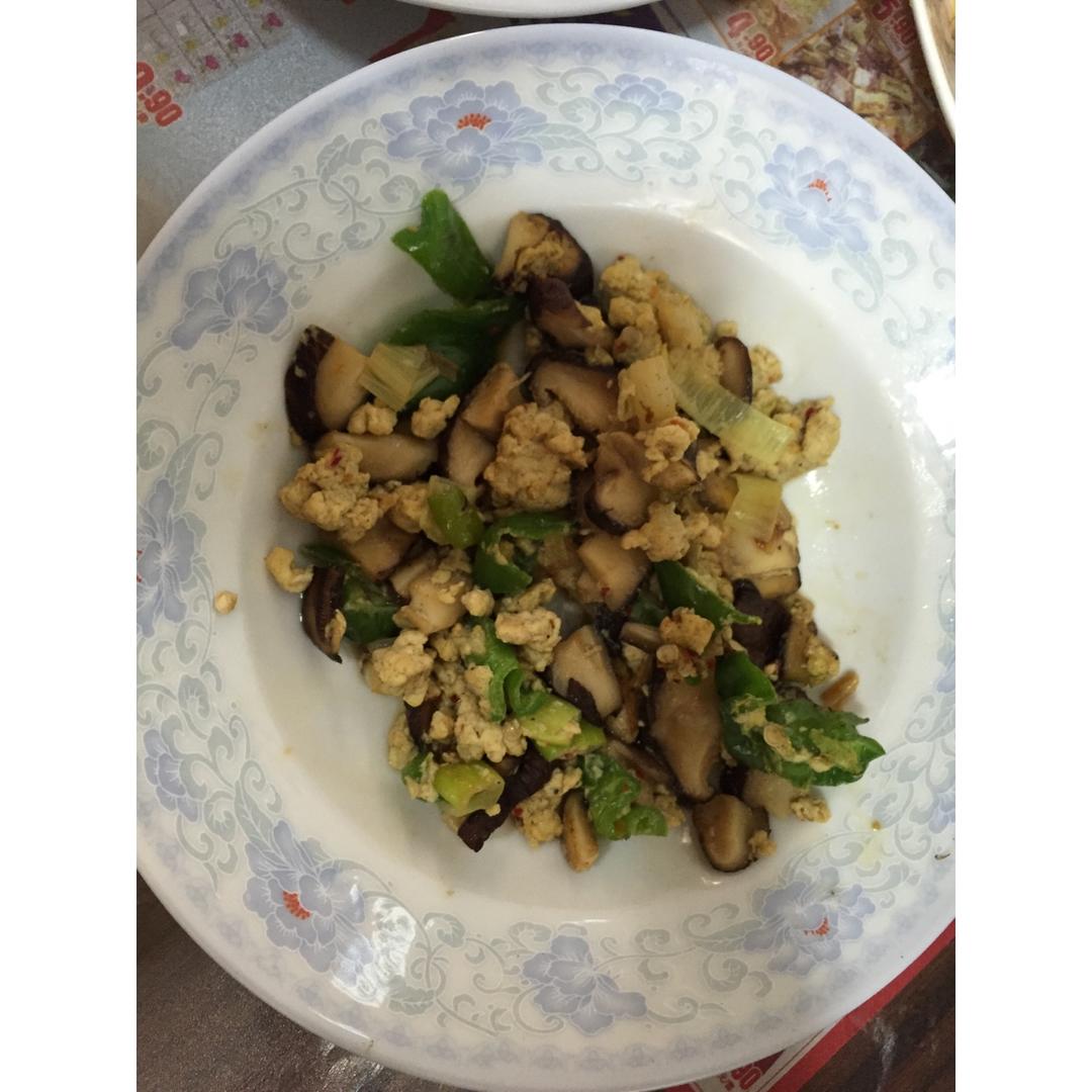 香菇炒蛋