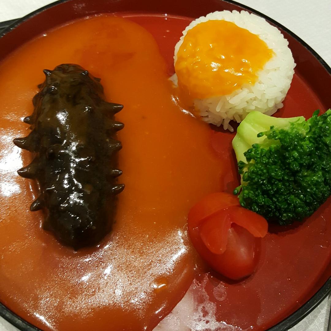 鲍汁海参捞饭
