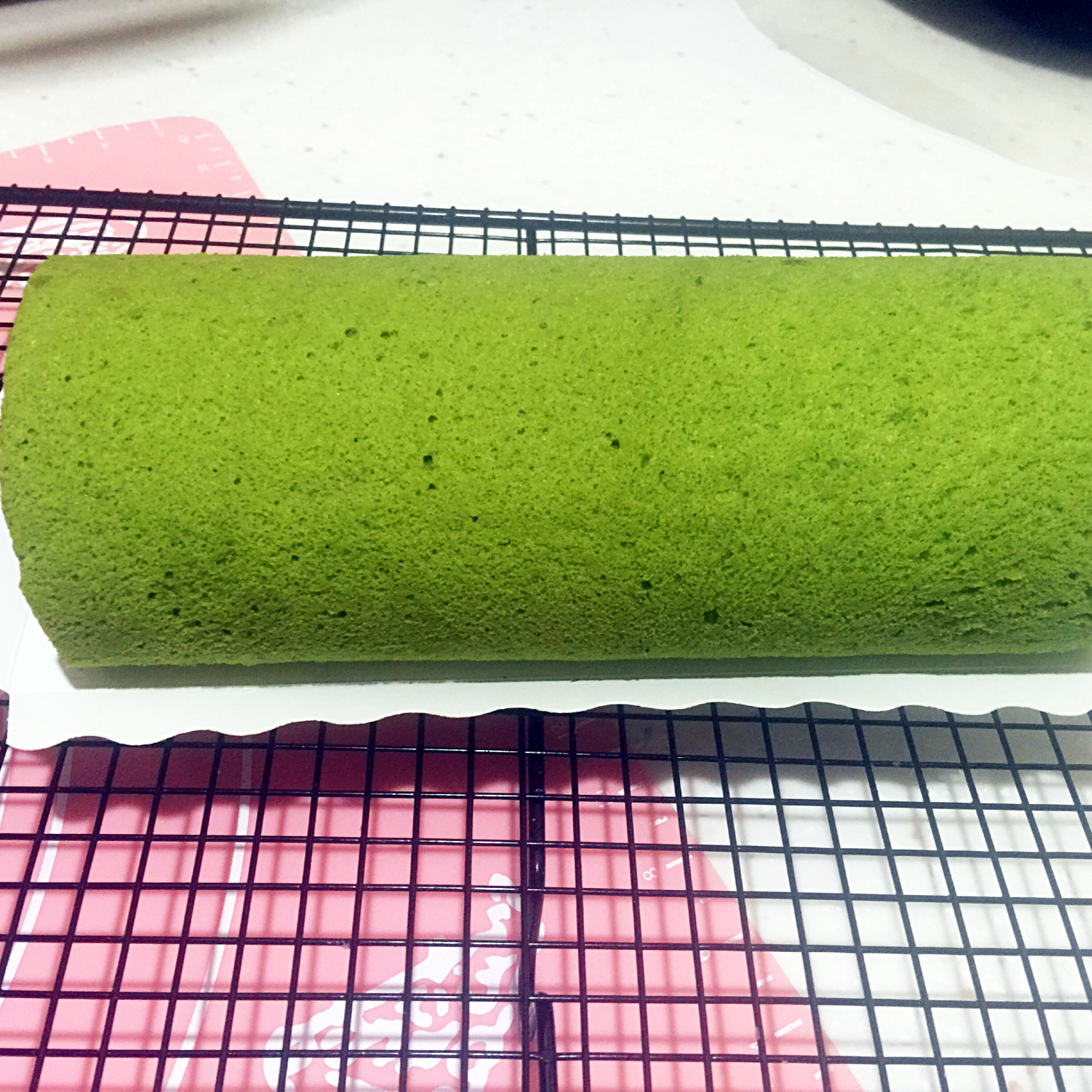 日式抹茶蛋糕卷