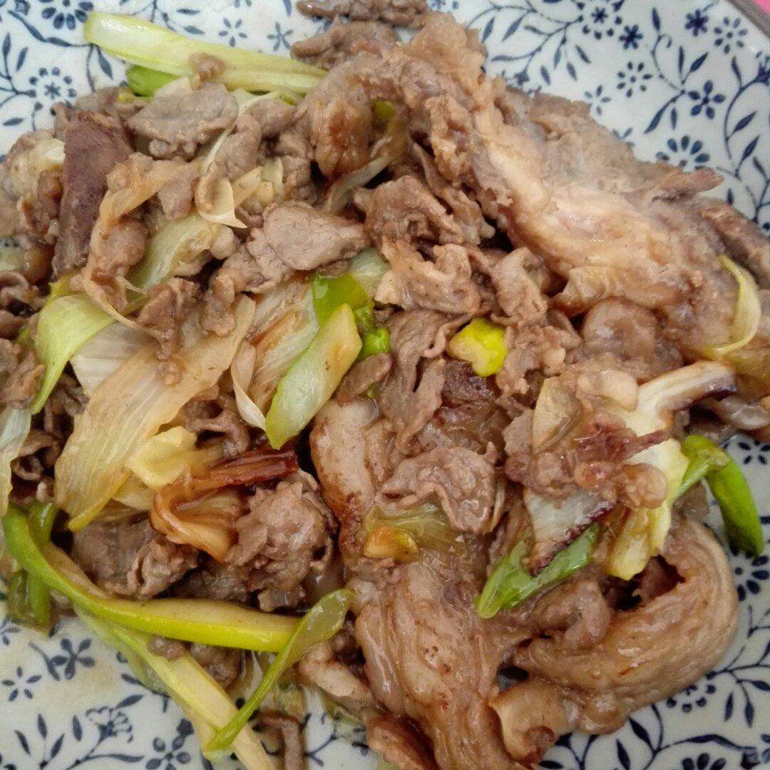 葱爆羊肉