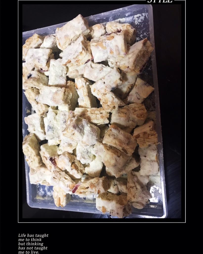 雪花酥的详细，真的比牛轧糖好吃哈~