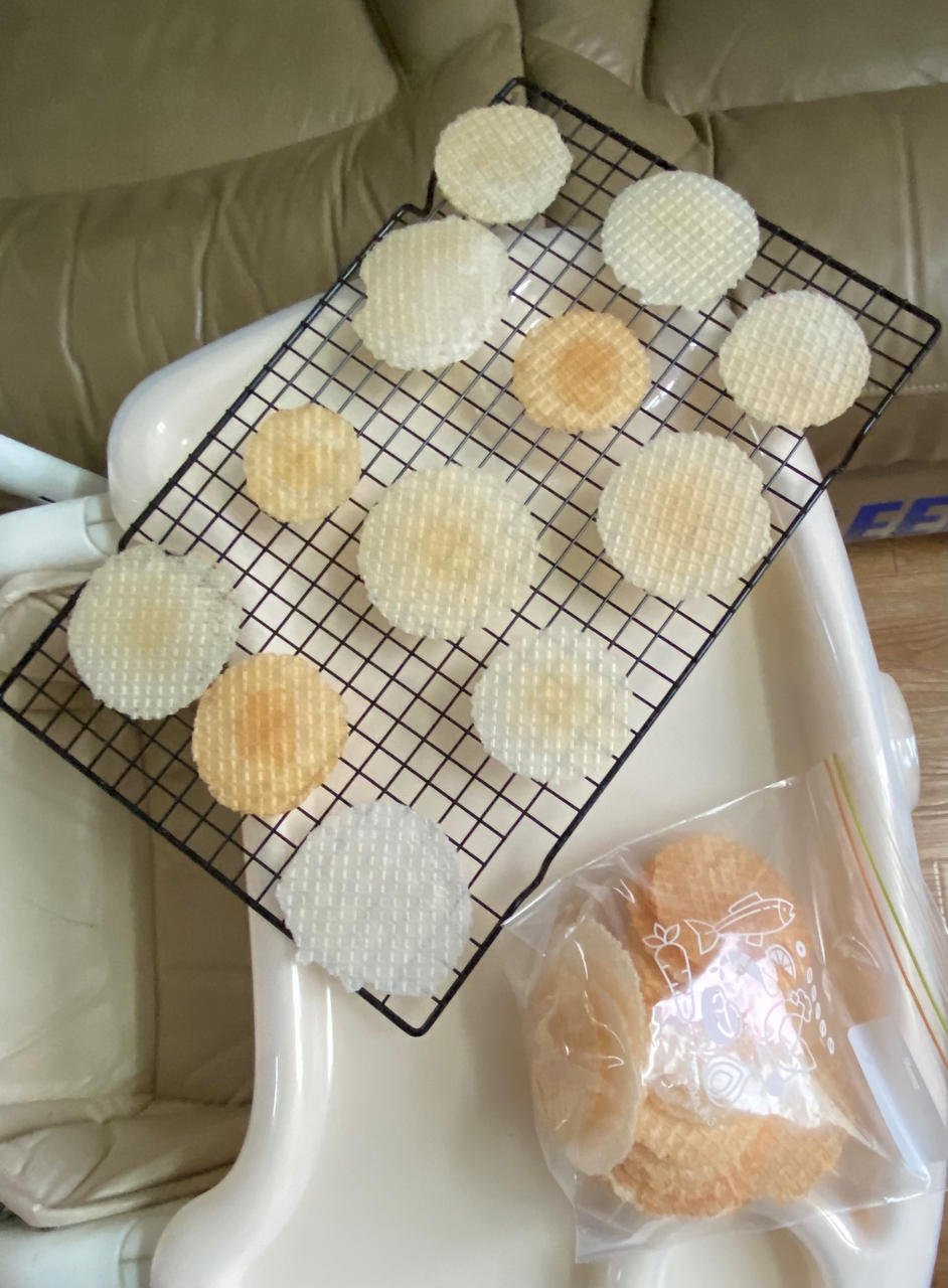 无敌好吃鲜虾片（无油无盐版）