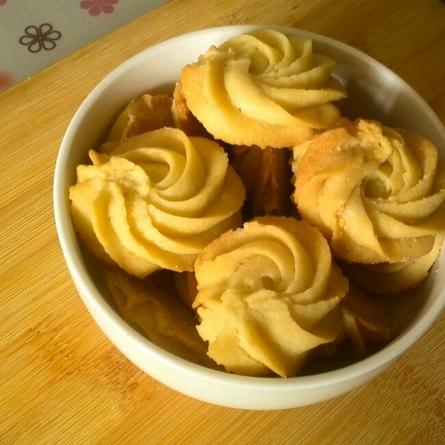 值得一试的无蛋黄油曲奇