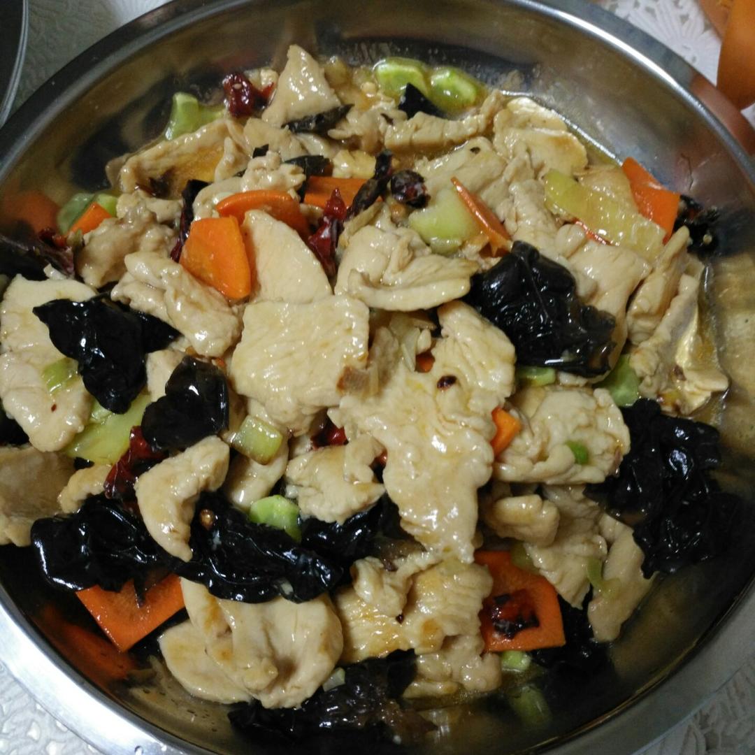 ↘↙青树翠蔓做的滑熘鸡片