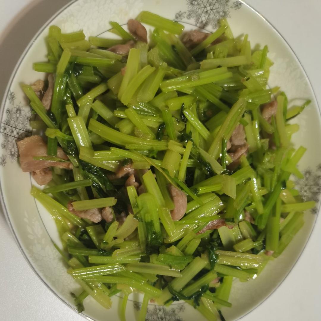 芹菜炒肉丝