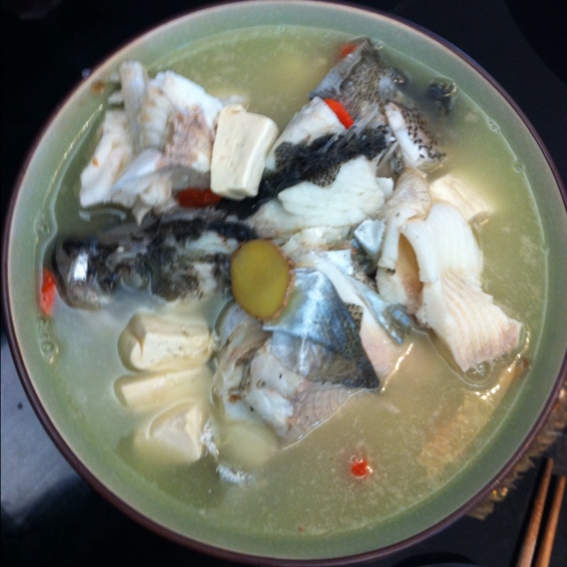 鲈鱼豆腐汤
