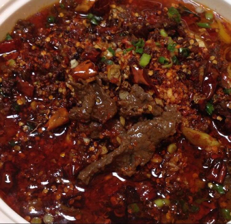 水煮牛肉