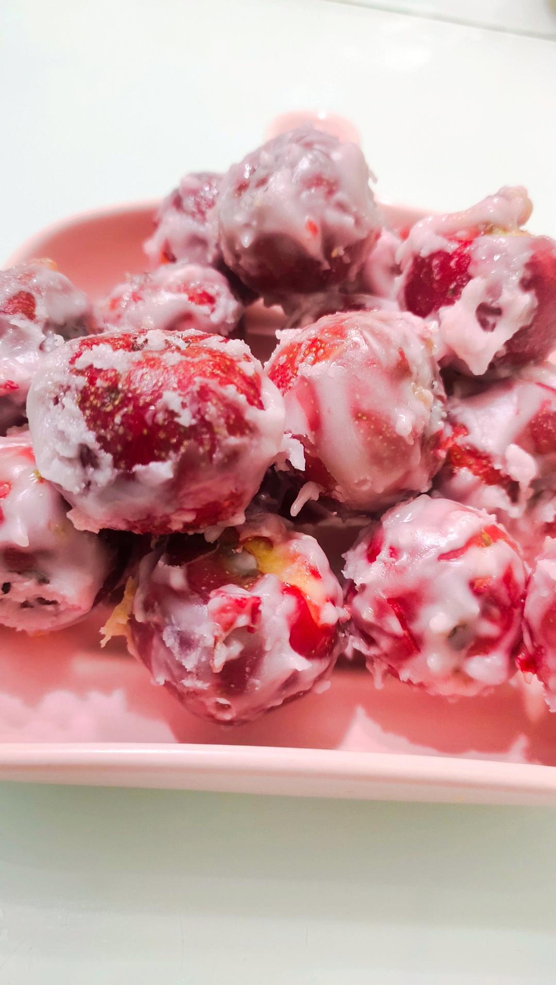 雪花山楂球 酸甜爽口 开胃又好吃 附细节视频详解