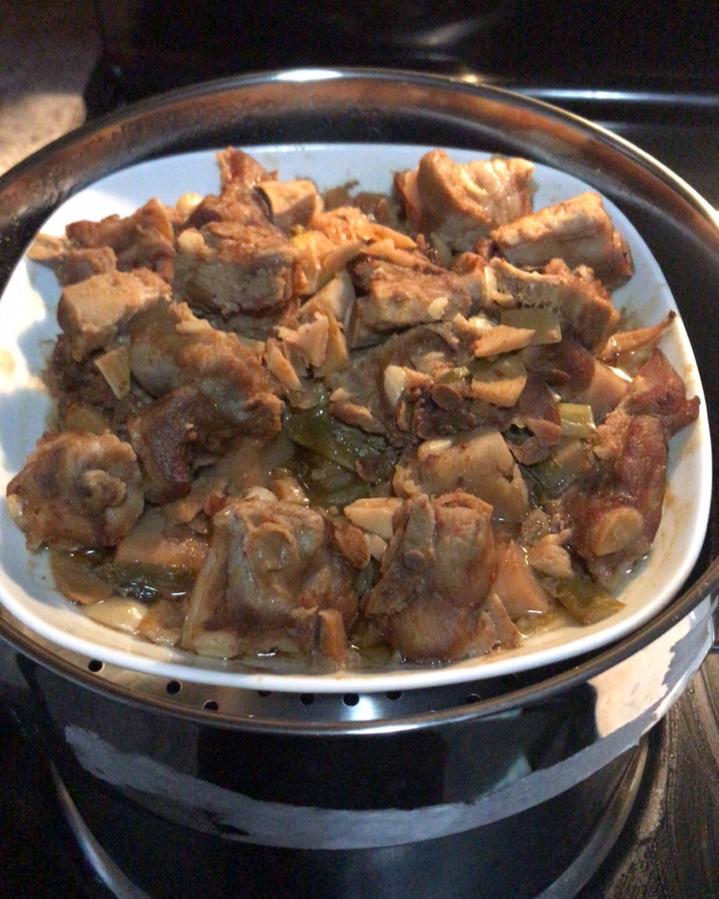 豉汁香芋蒸排骨