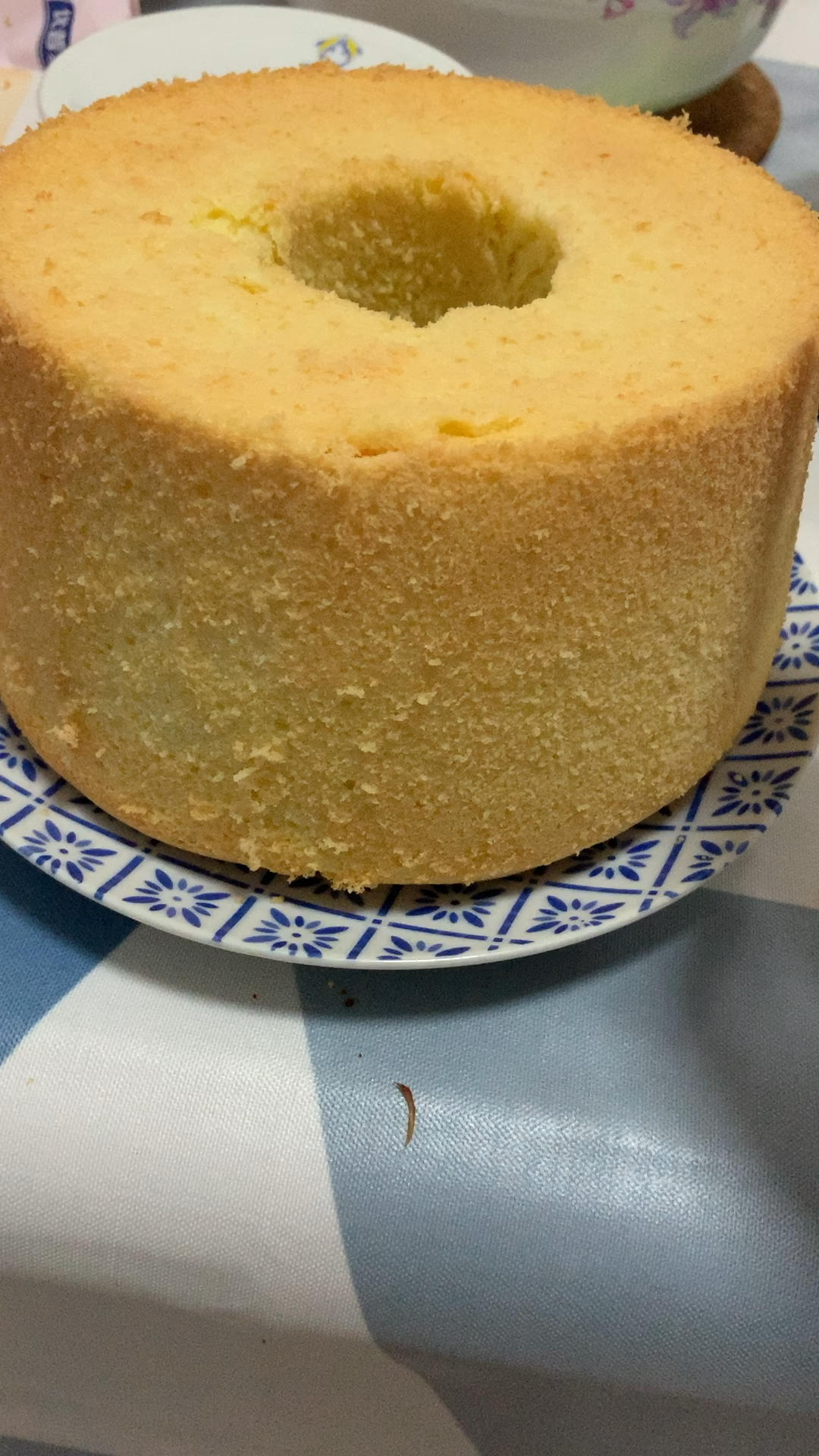 豆腐戚风蛋糕