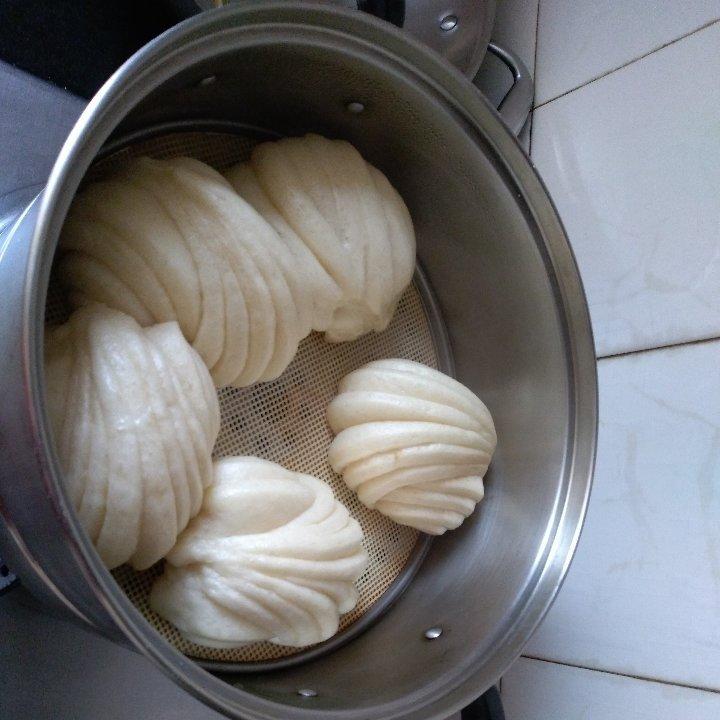 造型漂亮做法超简单的，花卷馒头