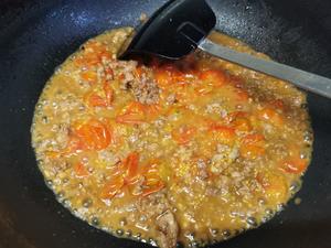 小西红柿肉沫米豆腐的做法 步骤10