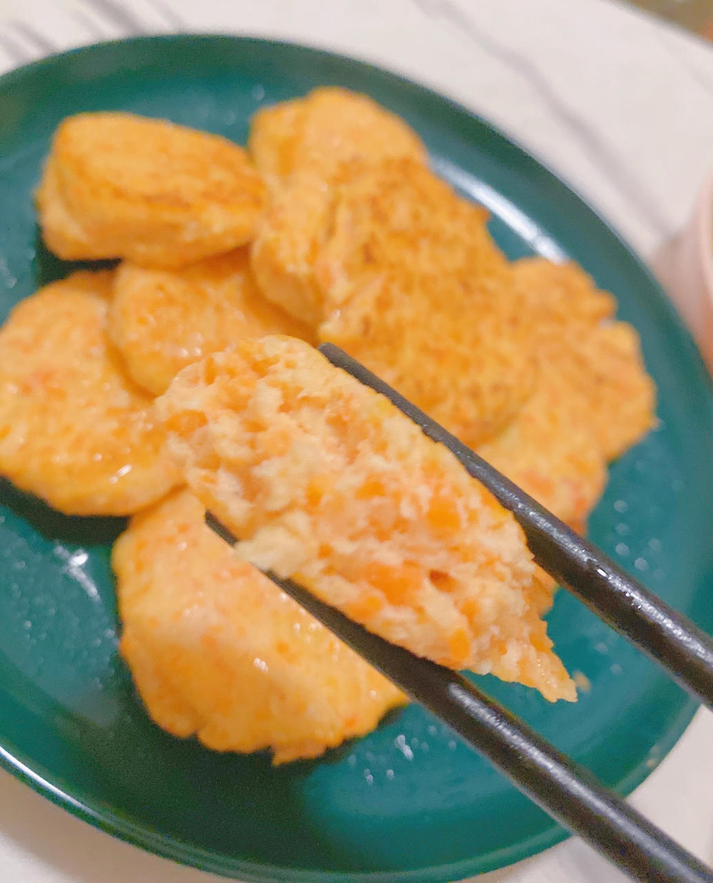 ㊙️低脂又饱腹的鸡胸肉时蔬饼，减脂餐！