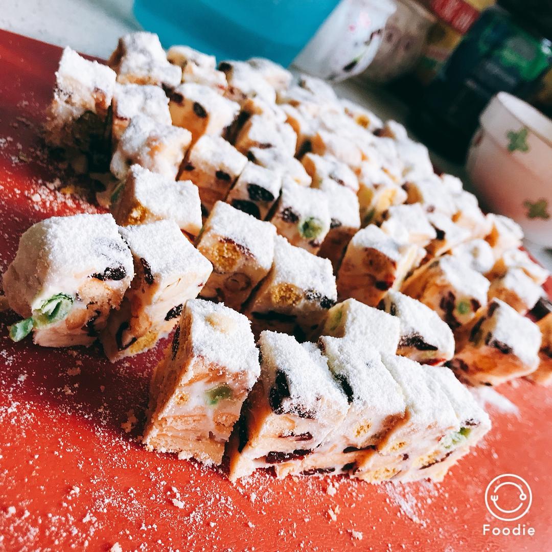 面包机轻松做牛轧糖（这样做雪花酥也赞哦）