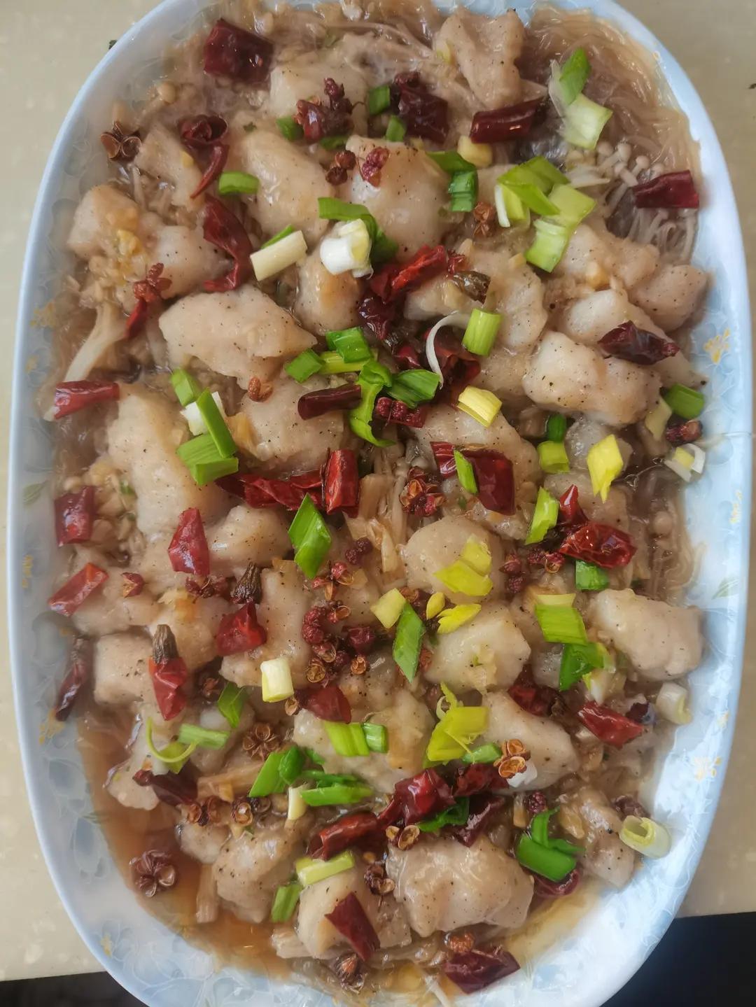 🔥吃不胖❗️蒜蓉粉丝龙利鱼❗️