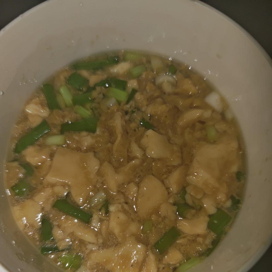 鸡蛋抱内脂豆腐