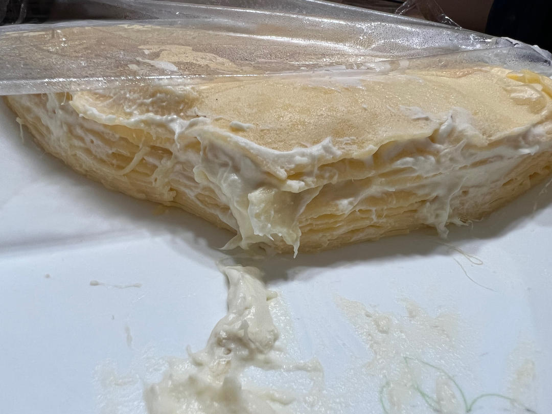 榴莲千层（超软糯蛋皮配方٩( ᐛ )و