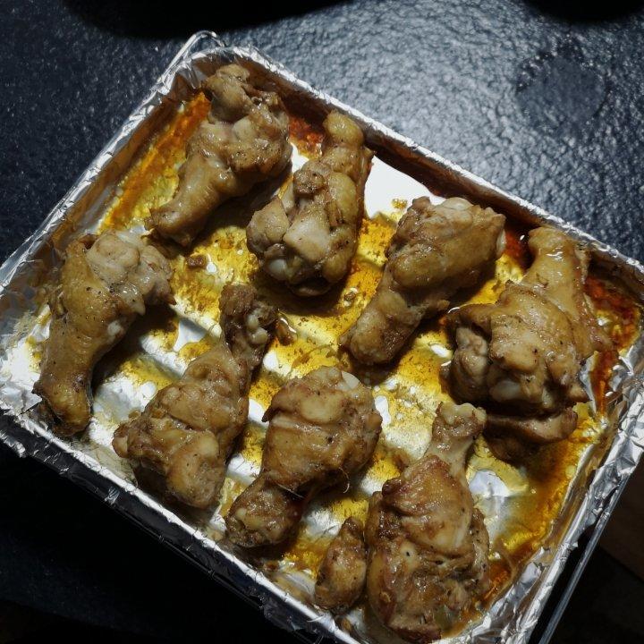 蜜汁黑椒烤翅根