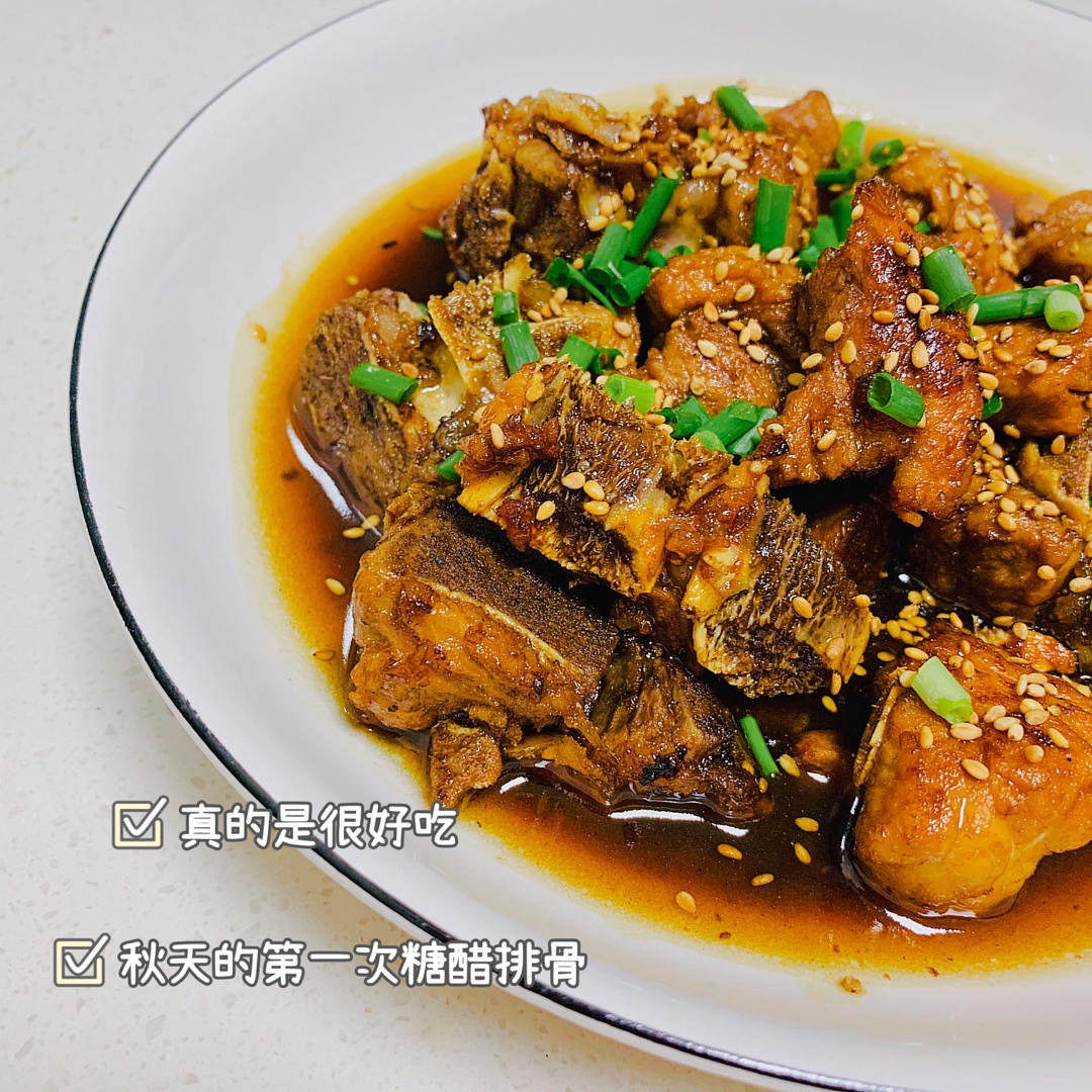 快手家常糖醋排骨
