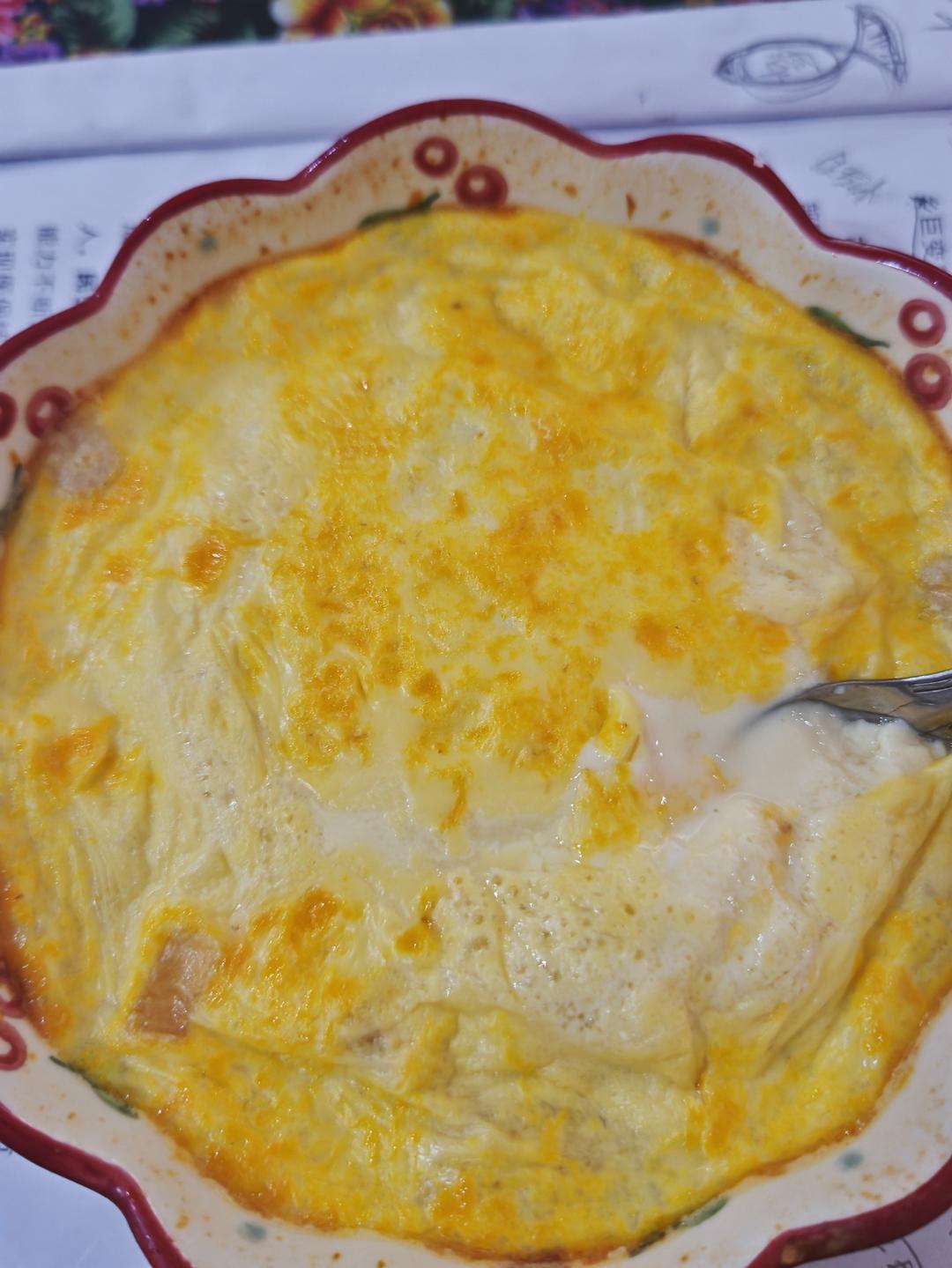 低脂牛奶鸡蛋烤燕麦