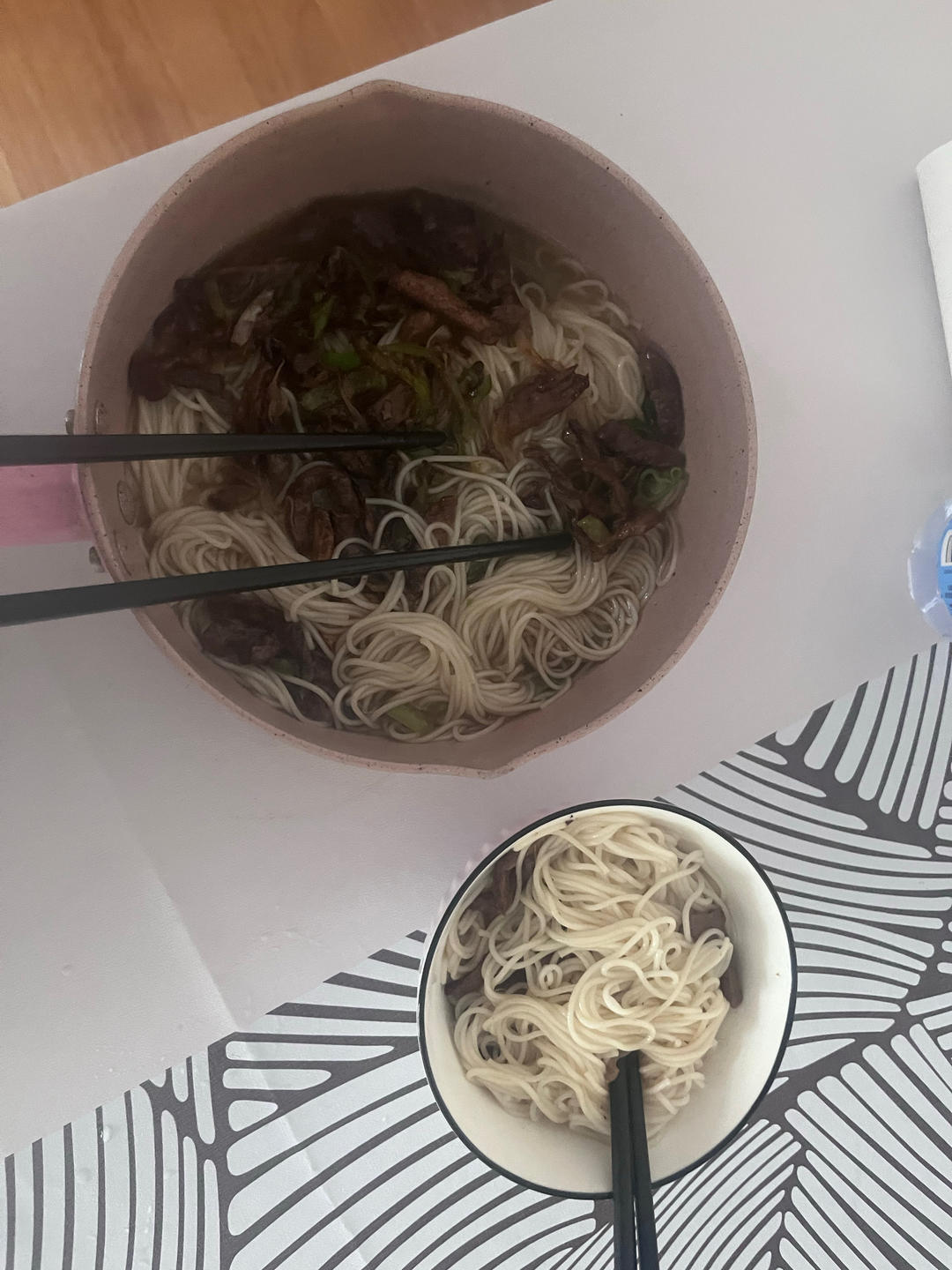 青椒肉丝面