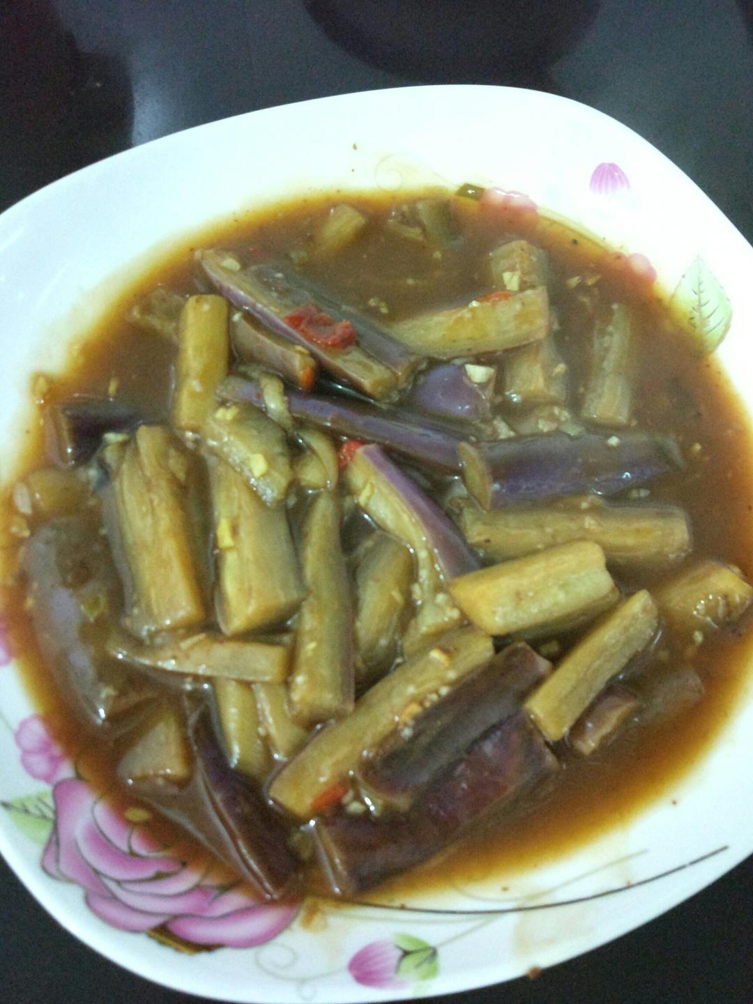 鱼香茄条（不用过油的清淡版）