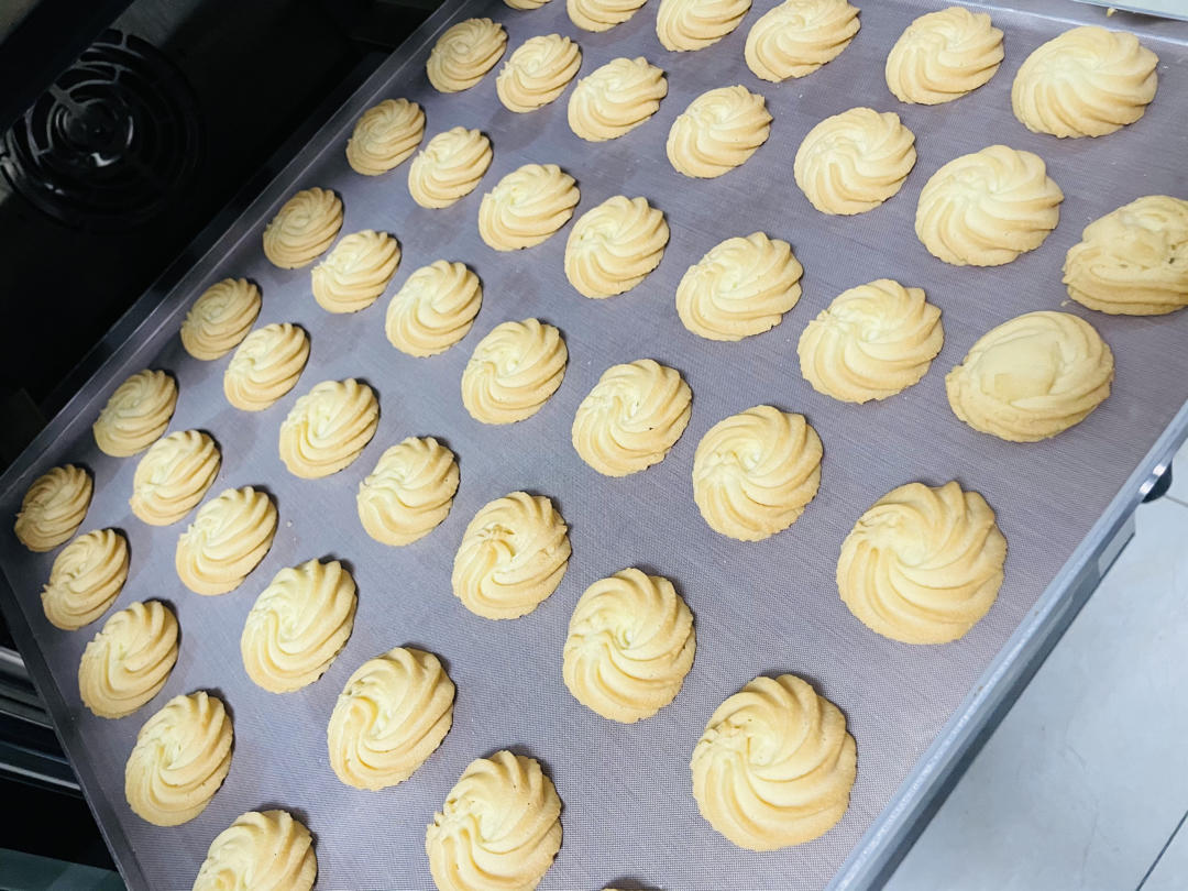 最简单的丹麦曲奇|PS好挤好吃