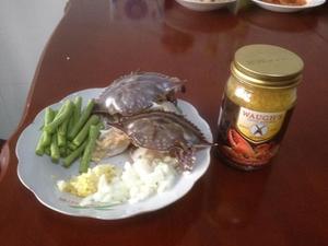 东南亚料理——咖喱蟹的做法 步骤1